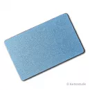 Plastikkarten Hellblau Metallic Premium